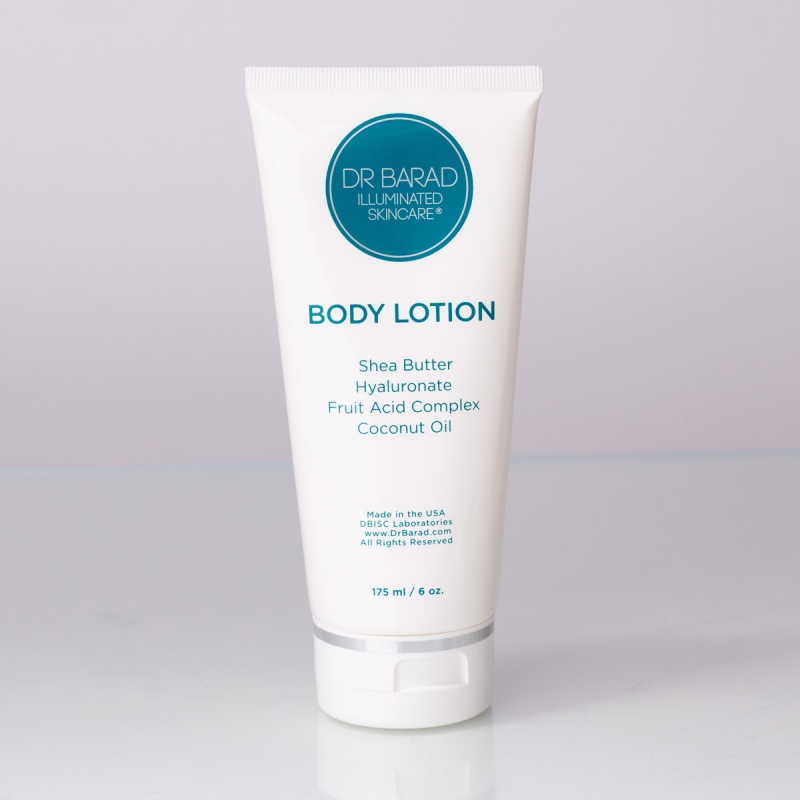Body Lotion with Shea Butter, Hyaluronate Fruit Acid Complex and Coconut Oil, 6oz. / 175 ml